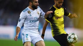 Daniel Carvajal (à gauche) devrait être finalement absent deux mois suite à son problème cardiaque