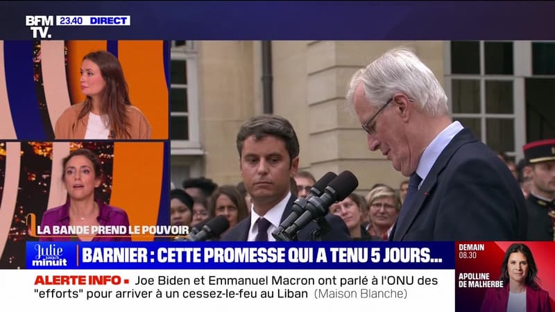 Barnier : cette promesse qui a tenu 5 jours thumbnail