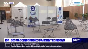 Île-de-France: des vaccinodromes baissent le rideau