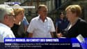 Allemagne: Angela Merkel s'est rendue au chevet des victimes des inondations ce dimanche
