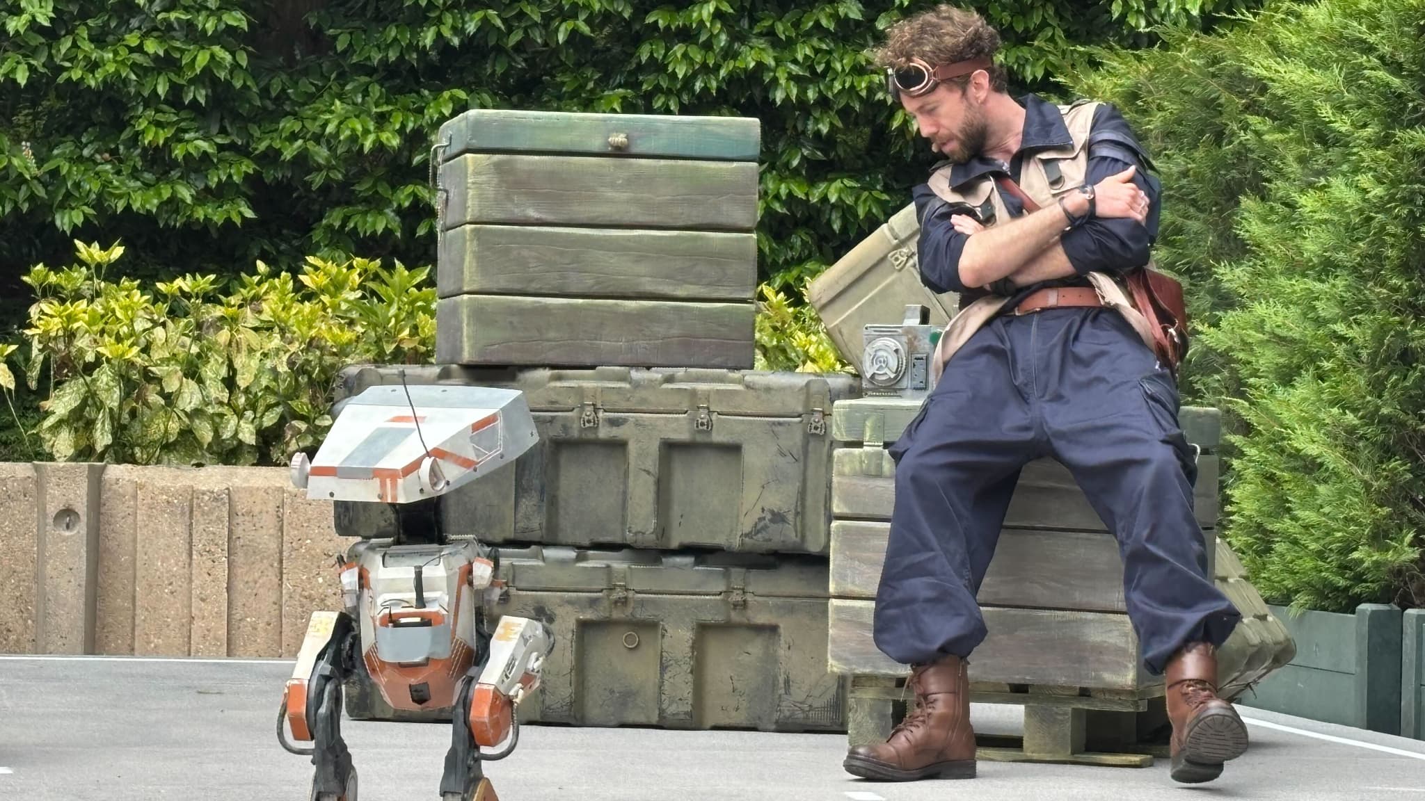 Les droïdes BD-X à Disneyland Paris