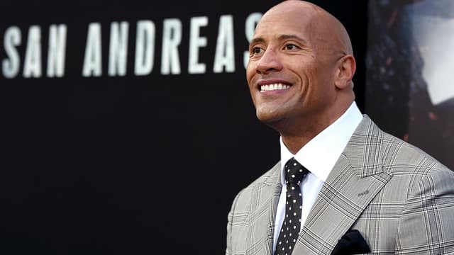 Dwayne Johnson lors de la première de "San Andreas" au TCL Chinese Theatre à Los Angeles en 2015