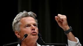 Fabien Roussel à l'Université d'été du PCF, ce samedi 23 août 2025 à Montpellier.