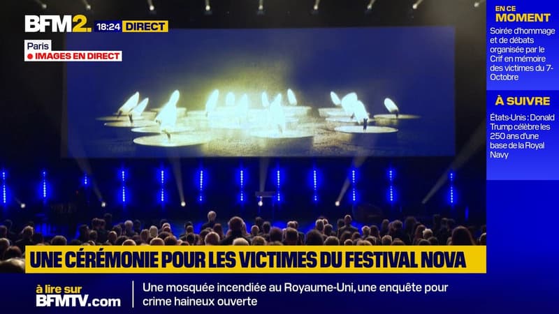 Paris: une minute de silence a été observée pour les victimes du 7-Octobre lors d'un hommage du CRIF