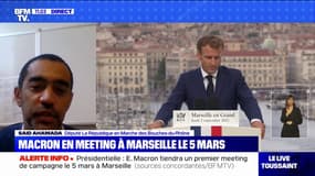 "Il y a un accord de principe": le député LaREM Said Ahamada évoque le premier meeting d'Emmanuel Macron le 5 mars à Marseille