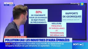 Pollution de l'eau: les industriels de la régions épinglés par la préfecture