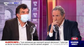 Arnaud Fontanet face à Jean-Jacques Bourdin en direct  - 08/02