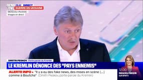 "On essaie de nous priver de beaucoup de choses, mais nous avons tout ce qu'il faut pour résister aux sanctions" déclare Dmitri Peskov, porte-parole du Kremlin
