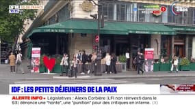 IDF: les petits déjeuners de la paix