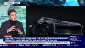 Olivier Lombard (Hopium) : Hopium a conçu l'Hopium Machina, une berline à l'hydrogène pouvant atteindre 230 km/h et doté d'une autonomie de 1 000 km - 11/03