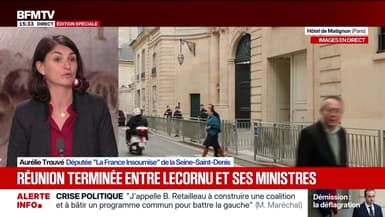 "Nous sommes dans un profond chaos politique mais aussi économique", déplore Aurélie Trouvé députée LFI