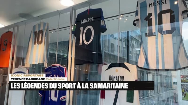 L'Iconic Reportage : Les Légendes du sport à La Samaritaine - 14/06