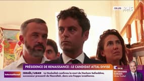 Présidence de Renaissance: la candidature de Gabriel Attal divise