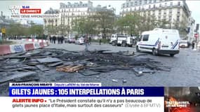 Débordements en marge des manifestations des gilets jaunes: : 105 interpellations à Paris