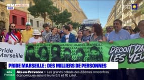 Marseille: plusieurs milliers de personnes ont participé à la marche des Fiertés LGBT+