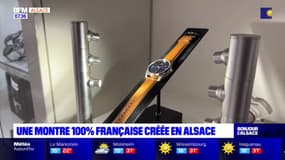 Bas-Rhin: une montre presque 100% française créée en Alsace