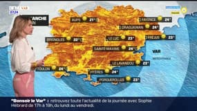 Météo: un temps ensoleillé ce dimanche, jusqu'à 31°C à Toulon