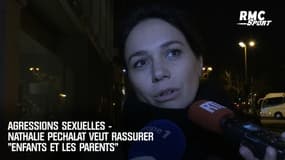 Agressions sexuelles - Nathalie Péchalat veut "rassurer les parents et les enfants"