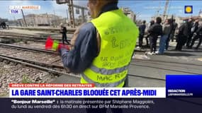 La gare Saint-Charles bloquée cet après-midi