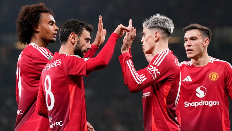 Célébration Manchester United