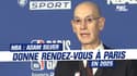 NBA : Adam Silver donne rendez-vous à Paris en 2025