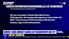 Grève du 13 octobre: quel impact dans les transports des Bouches-du-Rhône?