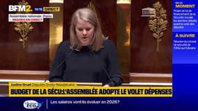 "Notre groupe s'abstiendra majoritairement", annonce Justine Gruet, députée LR