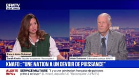 Sarah Knafo ("Reconquête") estime que "ça fait 50 ans que le Rassemblement national a le monopole de la lutte contre l'immigration"
