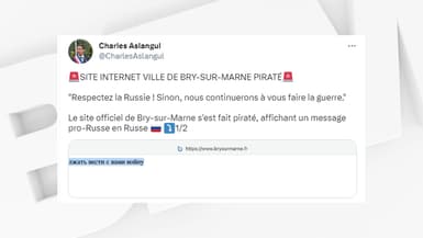 Le maire de Bry-sur-Marne s'est exprimé sur le piratage du site Internet.