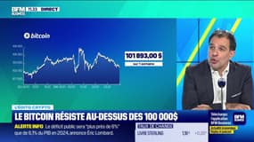 L'édito crypto : Le bitcoin résiste au-dessus des 100 000 dollars - 23/01