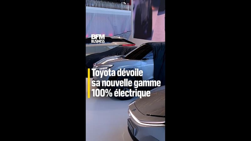 Toyota dévoile sa nouvelle gamme 100% électrique