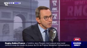 Conflit SNCF: selon Bruno Retailleau (LR), "certains syndicats font de ce droit de retrait une sorte de hors-d'oeuvre pour la manifestation du 5 décembre"