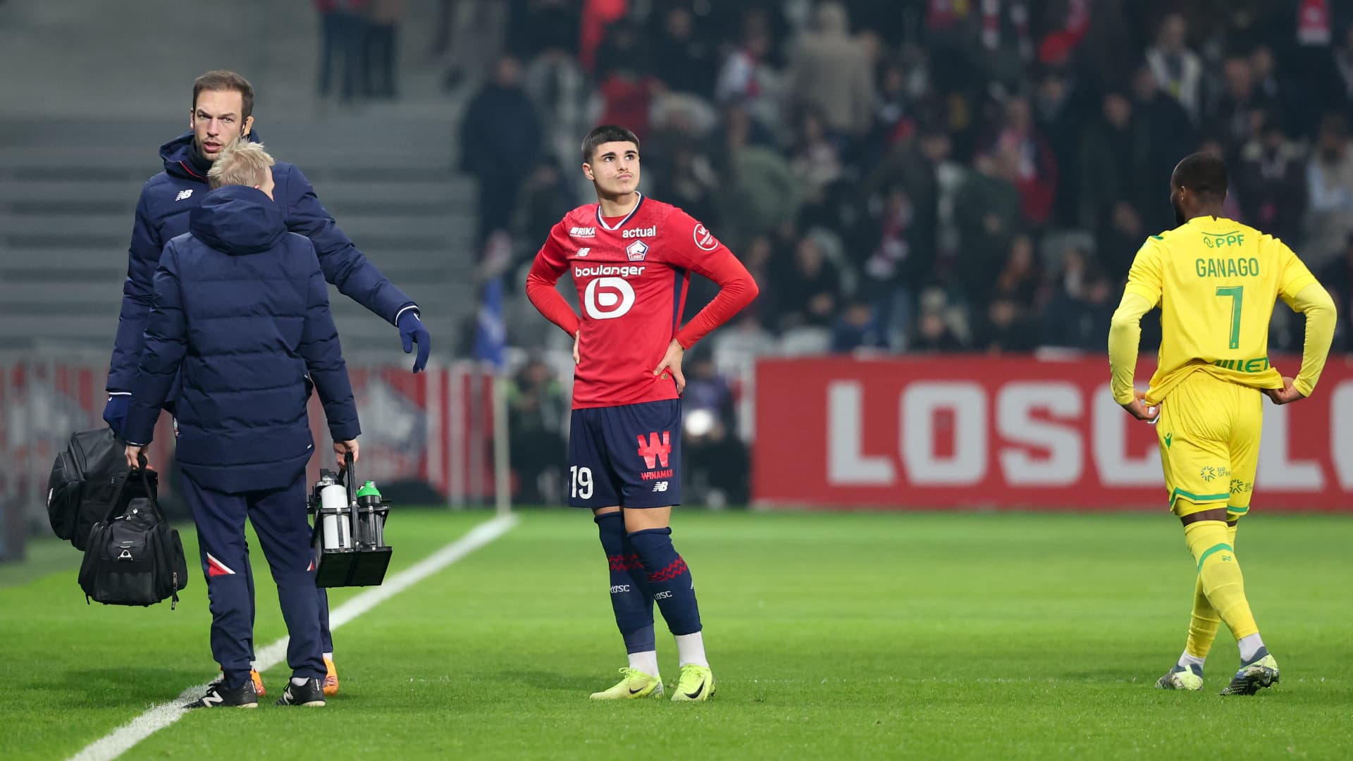 Lille: une sérieuse blessure pour Fernandez-Pardo et un coup dur pour