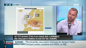 "Il y a la persistance d'un anticyclone plus fort que la normale, qui donne des température plus chaudes que la normale, on devrait donc avoir un été plus chaud"