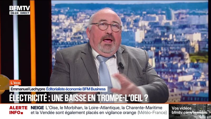 BFM Conso : Électricié, une baisse en trompe-l'œil ? - 05/01