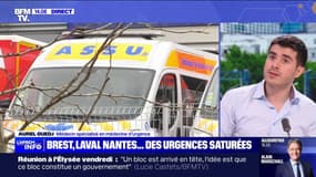 Décès aux urgences: "C'est la partie émergée de l'iceberg", explique Aurel Guedj, médecin urgentiste
