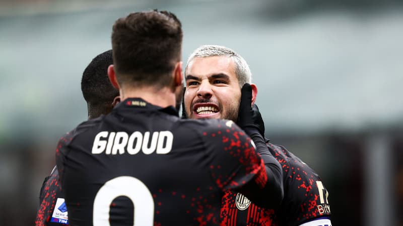 Olivier Giroud et Théo Hernandez