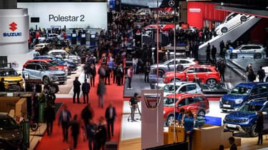 Le Salon de l'automobile de Genève en mars 2019
