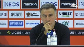 Nice 0-3 Strasbourg : Galtier se remet en question,"je suis le seul responsable de ce qu'on ne voit plus"