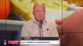 Faut-il rendre la cantine gratuite ? Vif échange entre notre auditrice Valérie et Bruno Pomart