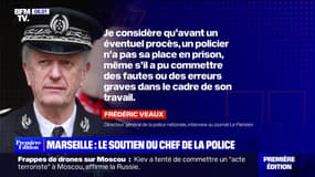 Le patron de la police nationale estime qu'un "policier n'a pas sa place en prison même s'il a pu commettre des fautes ou des erreurs"