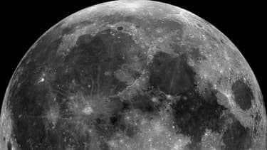 La surface de la Lune.