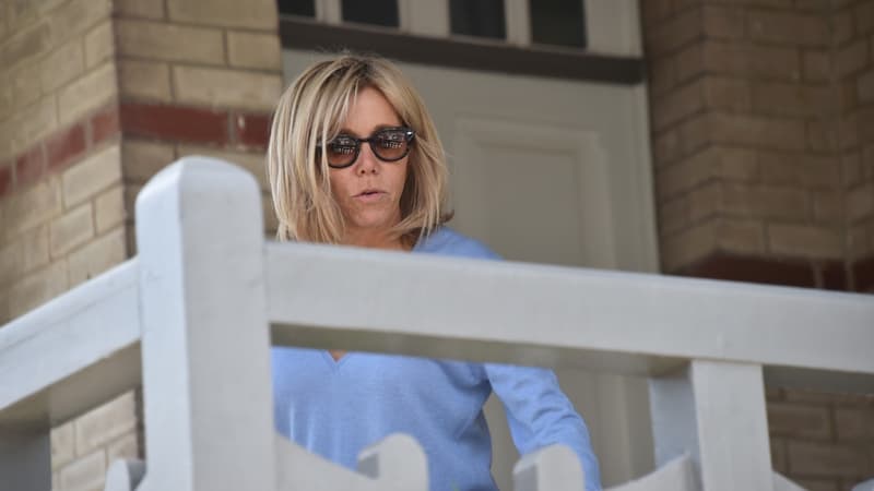 Brigitte Macron au Touquet.