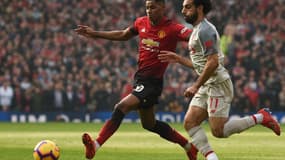 Mohamed Salah et Marcus Rashford