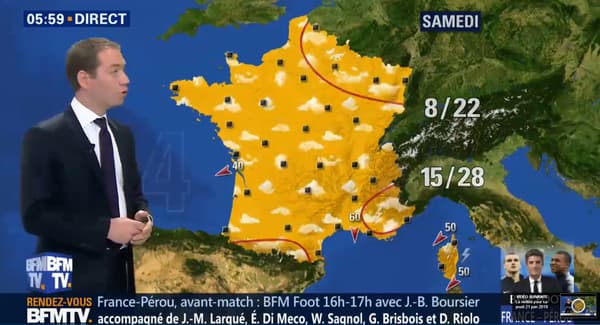 Météo du samedi 23 juin 2018 Météo du samedi 23 juin 2018