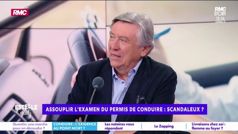 Assouplir l'examen du permis : "Je suis pour qu'on le durcisse, qu'on apprenne la responsabilité", propose Jacques Legros