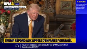 "Le Père Noël est bon": Donald Trump répond à des appels d'enfants en attendant Noël