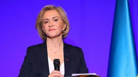 Valérie Pécresse, candidate des Républicains (LR) à l'élection présidentielle, à Paris, le 21 mars 2022