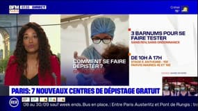 Paris: 7 nouveaux centres de dépistage gratuit