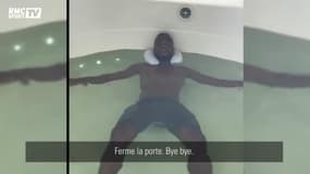 Patrice Evra vous présente son nouveau lit... peu commun